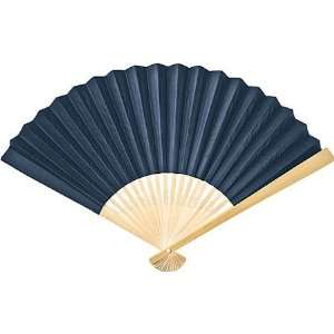  Regatta Blue Paper Hand Fan