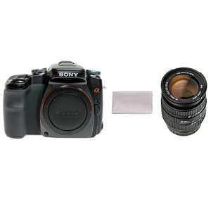  Sony Alpha A100 10.2MP Digital SLR Camera + Sigma 28 105mm 