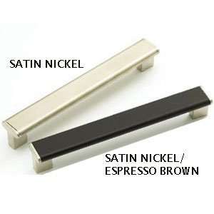  Schaub & Company 245 128ES/15 ES/15 Satin Nickel/Espresso 