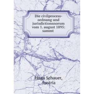    Sammt EinfÃ¼hrungsgesetzen (German Edition) Hugo Schauer Books