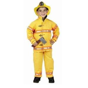  Jr. Fire Fighter Suit, Ages 18 Months (yellow) Toys 