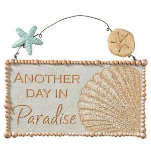  Beach Theme Message Plaque Another Day In Paradise From 