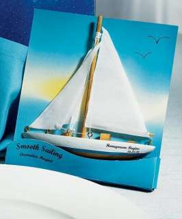 Smooth Sail Magnet Custom Wedding Party Gift Favors 72  