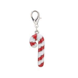  Aria Christmas Holiday Collar Necklace Candy Cane Charm 