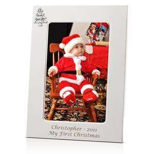  Elegant Silver Christmas Frame 