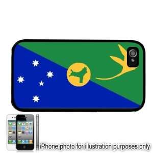  Christmas Island Flag Apple iPhone 4 4S Case Cover Black 
