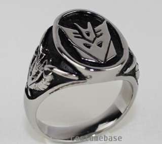 Transformers Autobot Decepticon RING Stainless Steel  