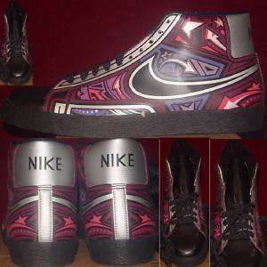 Mens Nike Blazer High Cherrywood Purple Black 12.5  