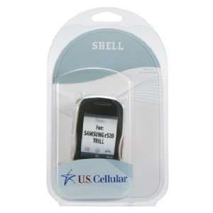   Clear Snap On Shell Case for Samsung R520 Trill Electronics