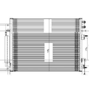  2009 2010 CHRYSLER 300 CONDENSER Automotive