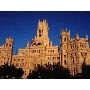  Palacio De Comunicaciones on Plaza De Cibeles Housing the 