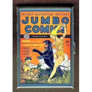  JUMBO COMICS SHEENA BOUND MAN ID CIGARETTE CASE WALLET 