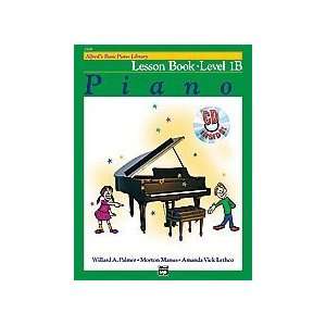  Alfreds Basic Piano Course Lesson Book 1B with CD 