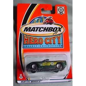 Matchbox Hero City Chevrolet Corvette GREEN #8 Toys 