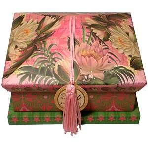  Punch Studio Exotic Pineapple Soap Set In Keepsake Box 