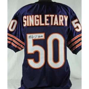 Mike Singletary Autographed Jersey   Authentic   Autographed NFL 