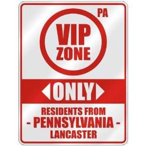   FROM LANCASTER  PARKING SIGN USA CITY PENNSYLVANIA