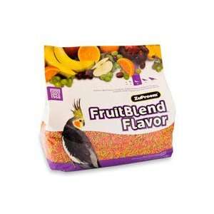  Zupreem FruitBlend Flavor M Premium Bird Food 2 lb bag 