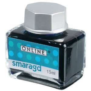    Online Ink Bottle, 15 ml, Smaragd (Emerald)