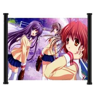  Clannad Anime Fabric Wall Scroll Poster (23x16) Inches 