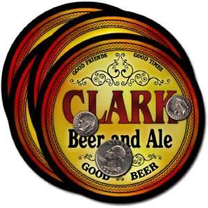  Clark, MO Beer & Ale Coasters   4pk 