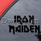 Iron Maiden Decal Metal Car Truck Window Sticker