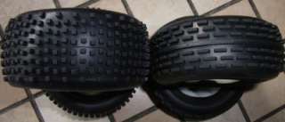 NEW 1/10 Buggy Tyres 2 x Front & 2 x Rear Tires  