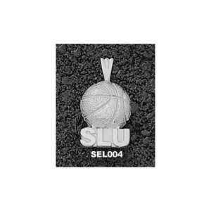  Se Louisiana Un SLU Basketball Pendant (Silver) Sports 