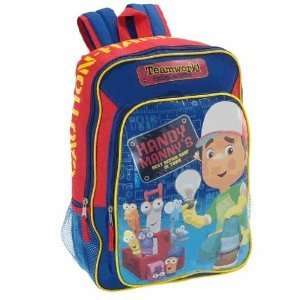 The Handy Manny 16 Large Backpack with Light up Light Bulb, Back to 