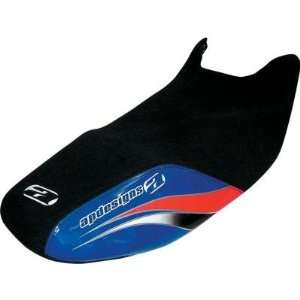  AP Designs Seat Cover   Blue/Silver/Red 70 4031SS 