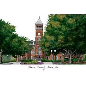  Clemson University Limited Edition Lithograph