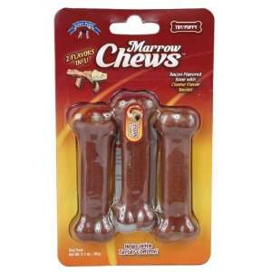  Marrow Chews Bacon & Cheese   Small 3 Pack