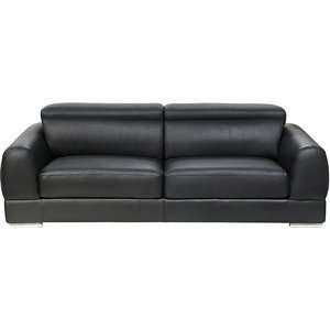  Chicago 88 Sofa w/ Click Clack Headrests and Metal Leg in 