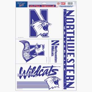   Wildcats Static Cling Decal Sheet *SALE*