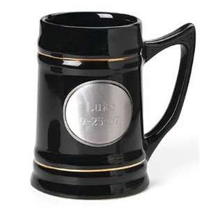  Ceramic Mug with Pewter Emblem