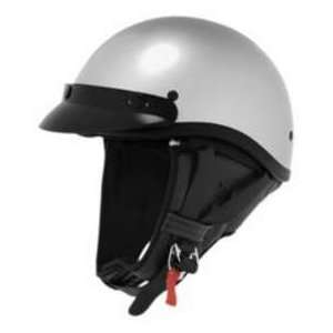  Skid Lid Helmets SL CLASSIC TOURING SILVER XS MOTORCYCLE 