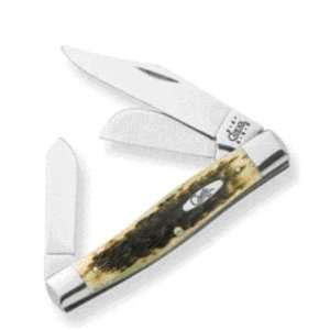  Case Knives 204 Carbon Steel Jumbo Stockman Knife with 