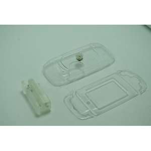   Crystal Hard Cover Faceplate Case with Clip for Sidekick 3 Sk3 Clear
