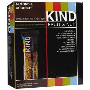  KIND Fruit & Nut Bars, Almond & Coconut, 12 ct (Quantity 