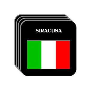  Italy   SIRACUSA Set of 4 Mini Mousepad Coasters 