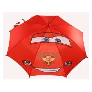   Cars 2 Lightning Mcqueen 3D Handle   20 Kids Umbrella Red by Disney