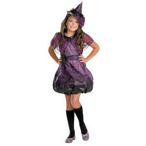  Kids Pretty Spider Web Witch Costume Toys & Games