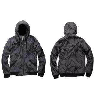 NEW MATCH Mens zip fashion hoodies jacket Black Brown Camo Size M L 