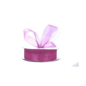  Organza Ribbon   Pink (100 yards) Arts, Crafts & Sewing