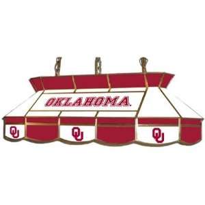  Oklahoma Sooners   College Stained Glass Tear Drop Style 