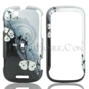 Mobile Motorola Cliq Case  Geisha Butterfly Faceplate  
