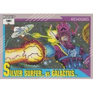 Silver Surfer vs. Galactus #94 (Marvel Universe Series 2 Trading Card 