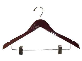Clothing Clothes Wooden Wood Hangers # HA 400WA (100pc)  