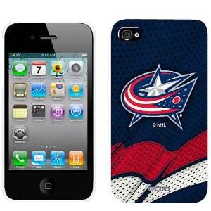  NHL Columbus Blue Jackets Home Jersey iPhone 4 Case 