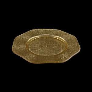  Octagon Bread & Butter Plate, Metallic Gold   6 Pack 